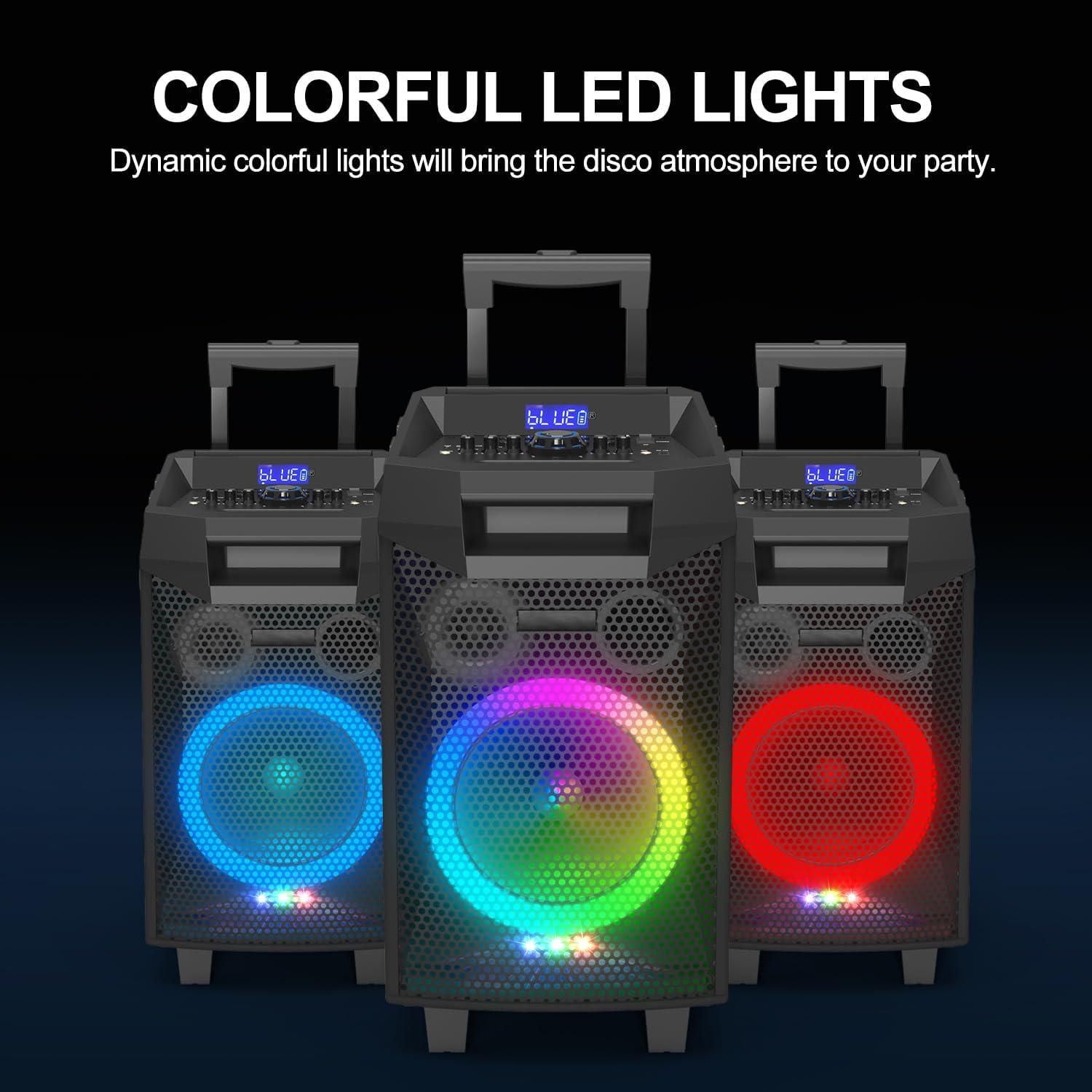 Máquina de Karaoke VeGue VS-0866 con Altavoces Bluetooth 20.32 cm