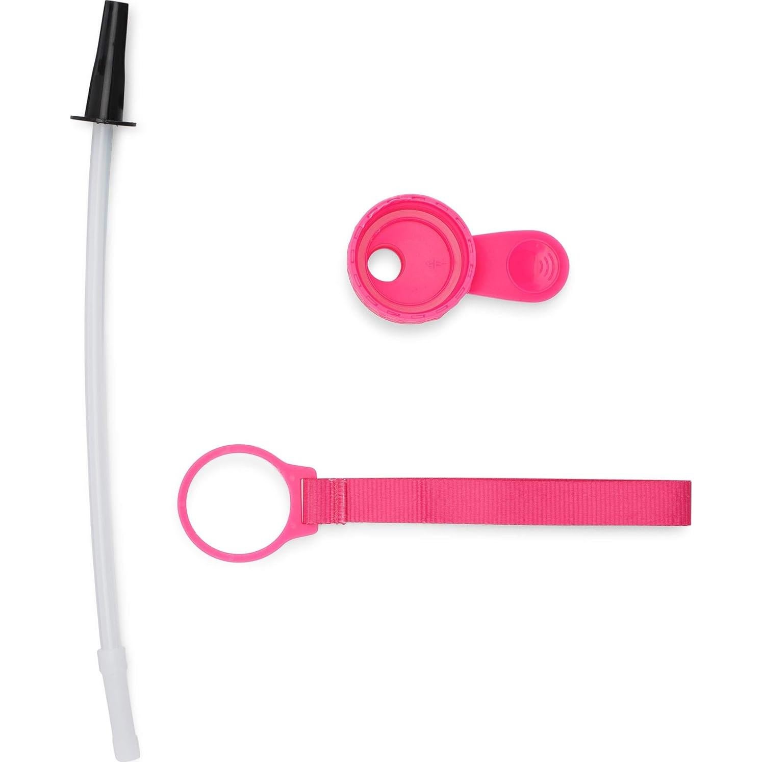 Jarra de Agua Hydra Cup Rosa 3.78L Motivacional con Pajilla