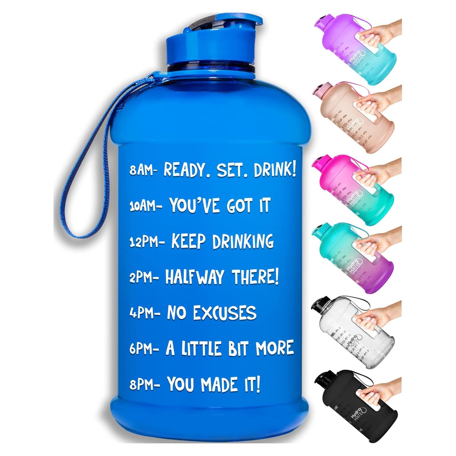 Botella de Agua Reutilizable NatureWorks HydroMATE 64 oz