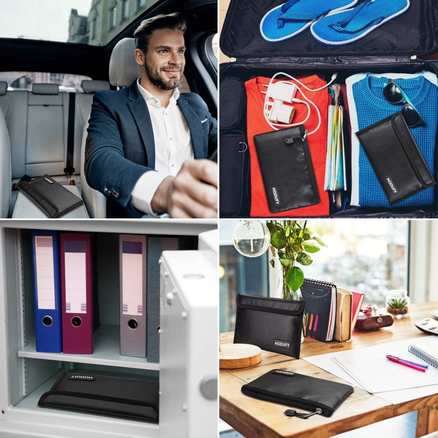 Bolsa a Prueba de Fuego Hodufy 20 x 13 cm Resistente Agua