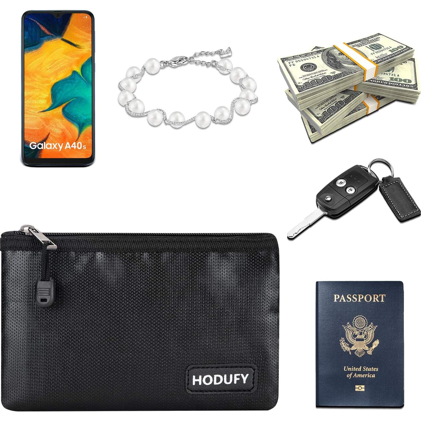 Bolsa a Prueba de Fuego Hodufy 20 x 13 cm Resistente Agua