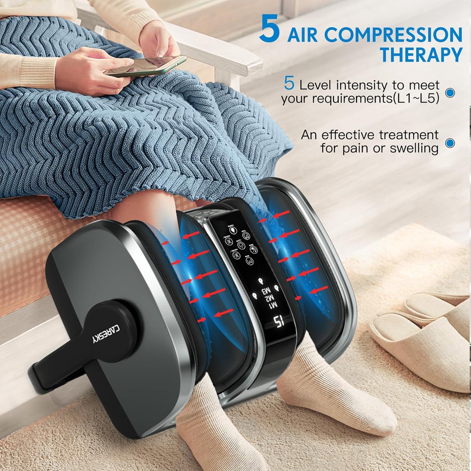 Masajeador de Pies Shiatsu CARESKYpro FM901 con Calor 3 Niveles