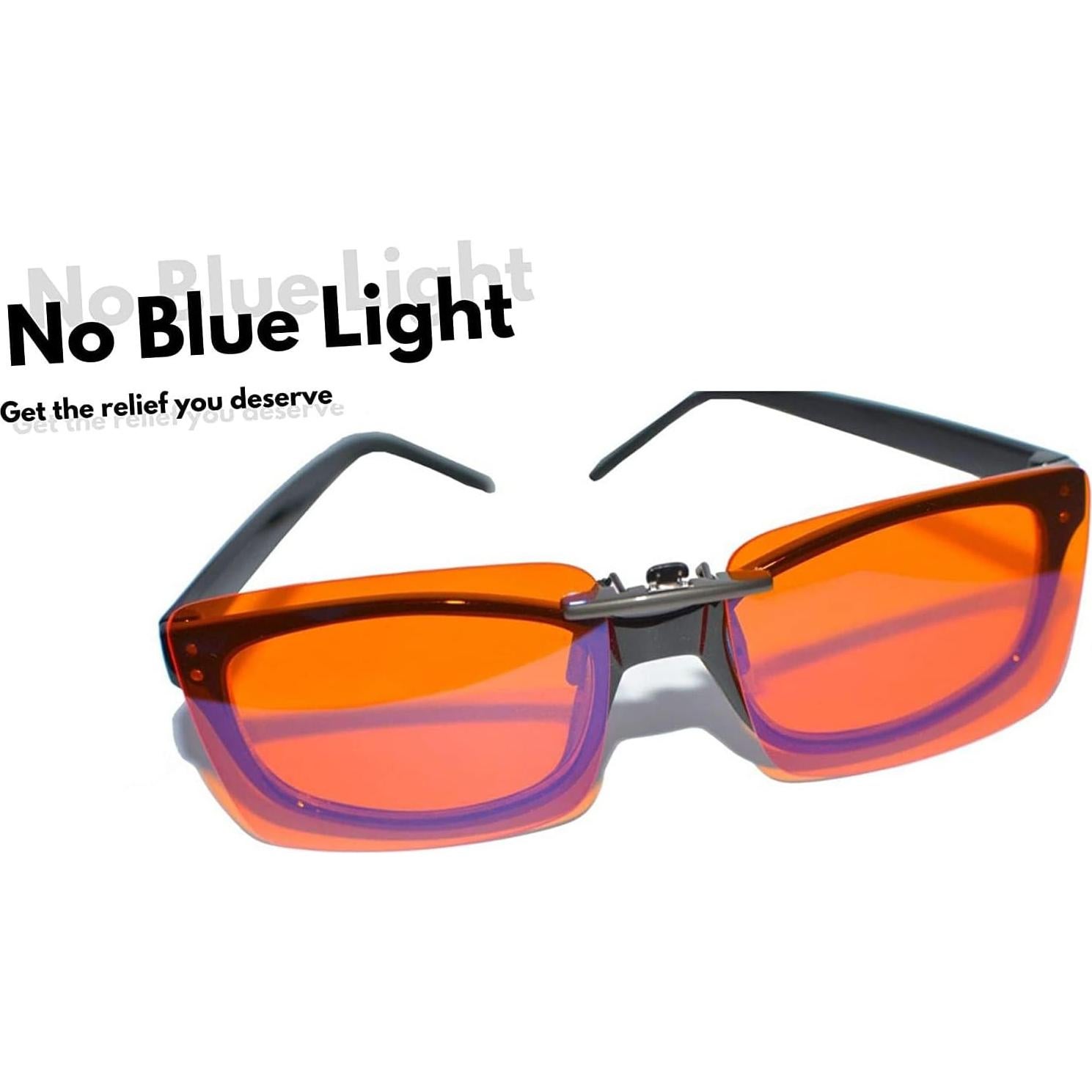 Gafas Clip-On Bloqueadoras de Luz Azul Vyzia para Dormir