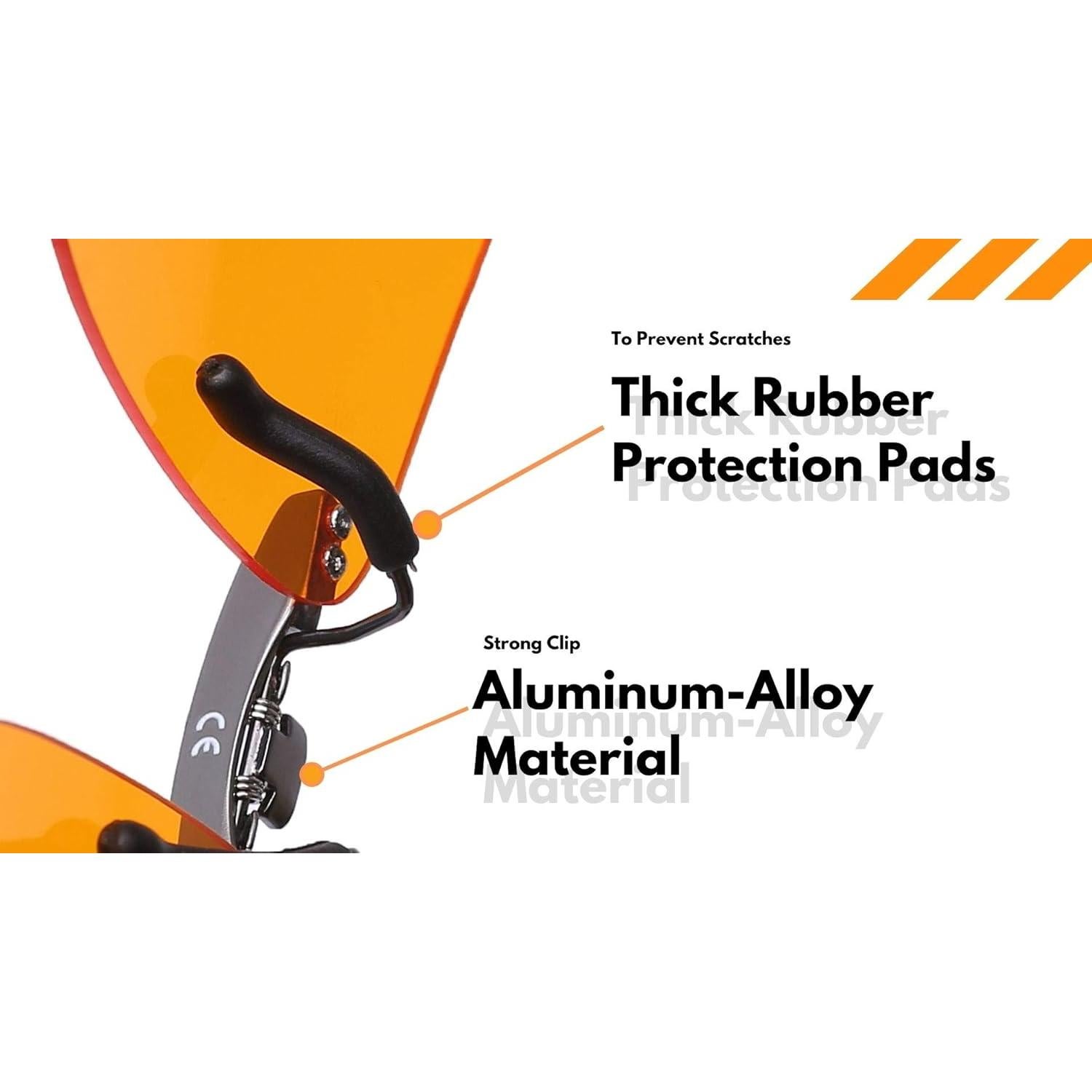 Gafas Clip-On Bloqueadoras de Luz Azul Vyzia para Dormir