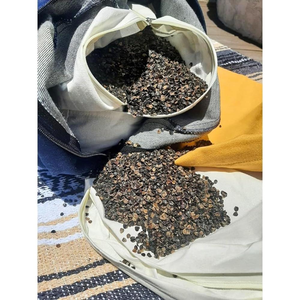 Cojín de Meditación Zafu WP West Path - Algodón Orgánico Amarillo