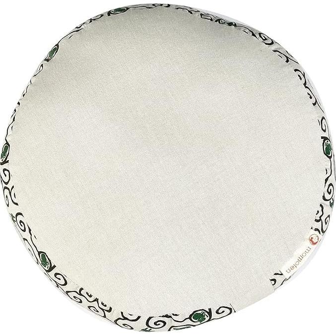 Cojín Zafu para Meditación Zen Dungaree Beige 28 cm