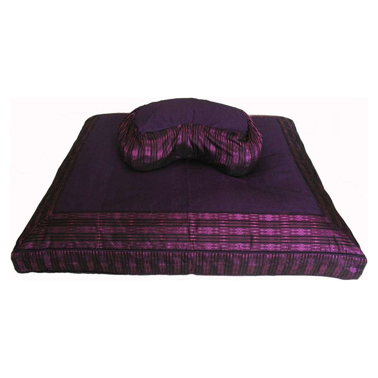 Cojín de Meditación Zafu y Zabuton Boon Decor Violeta 38x86 cm
