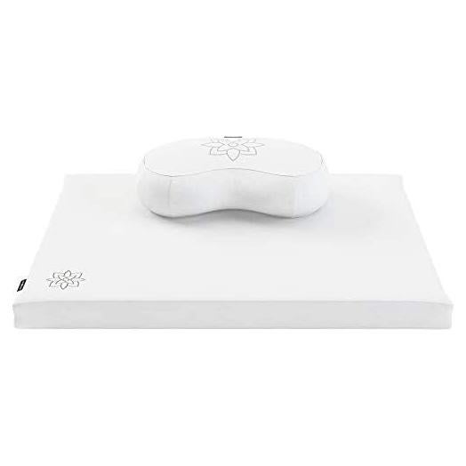 Conjunto de Cojín de Meditación Mindful Modern - Algodón y Trigo Sarraceno