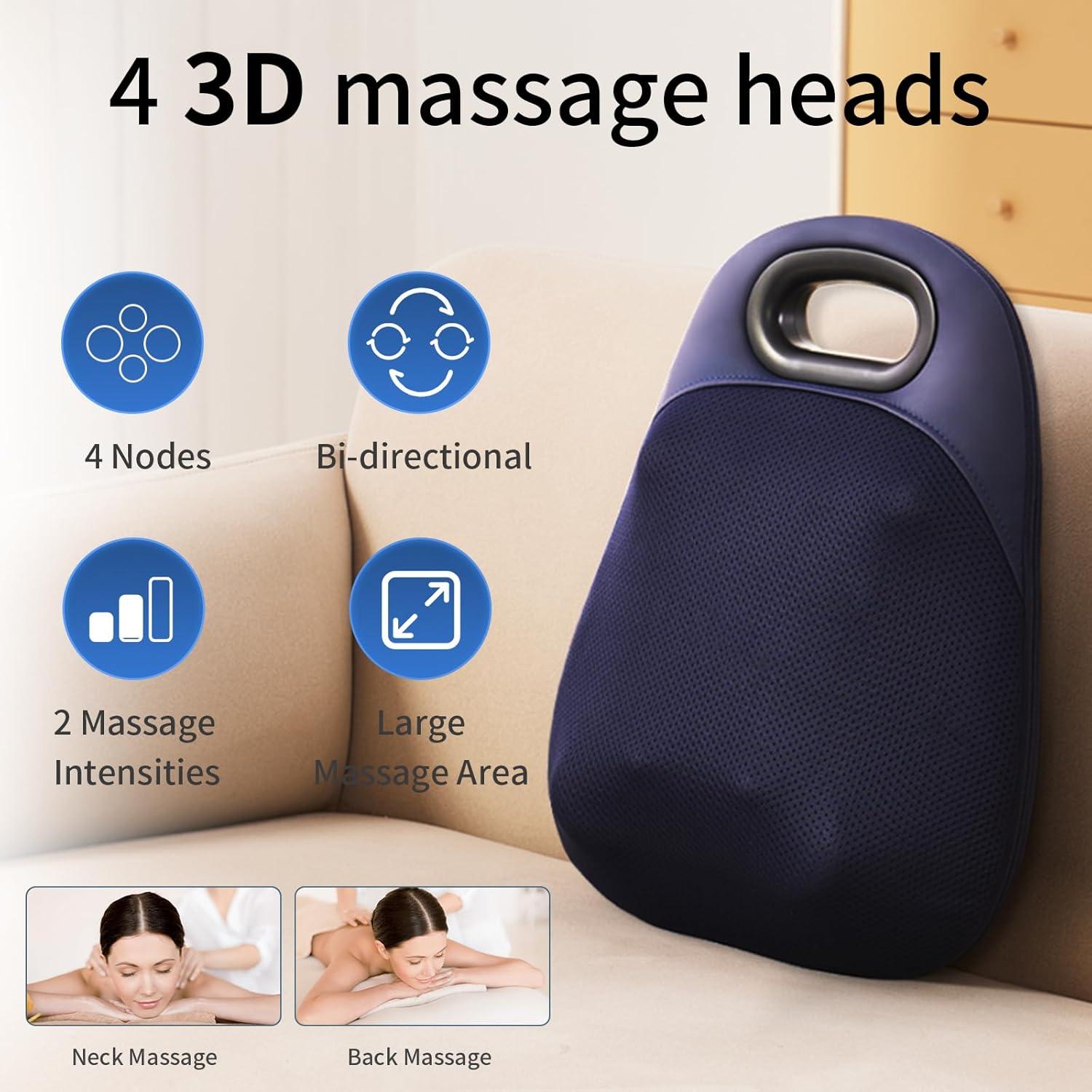 Masajeador Eléctrico de Cuello y Espalda HawuMasseur 4D