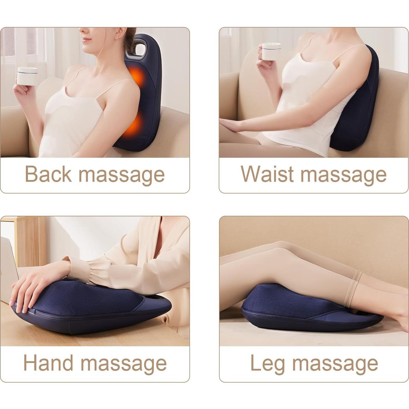 Masajeador Eléctrico de Cuello y Espalda HawuMasseur 4D