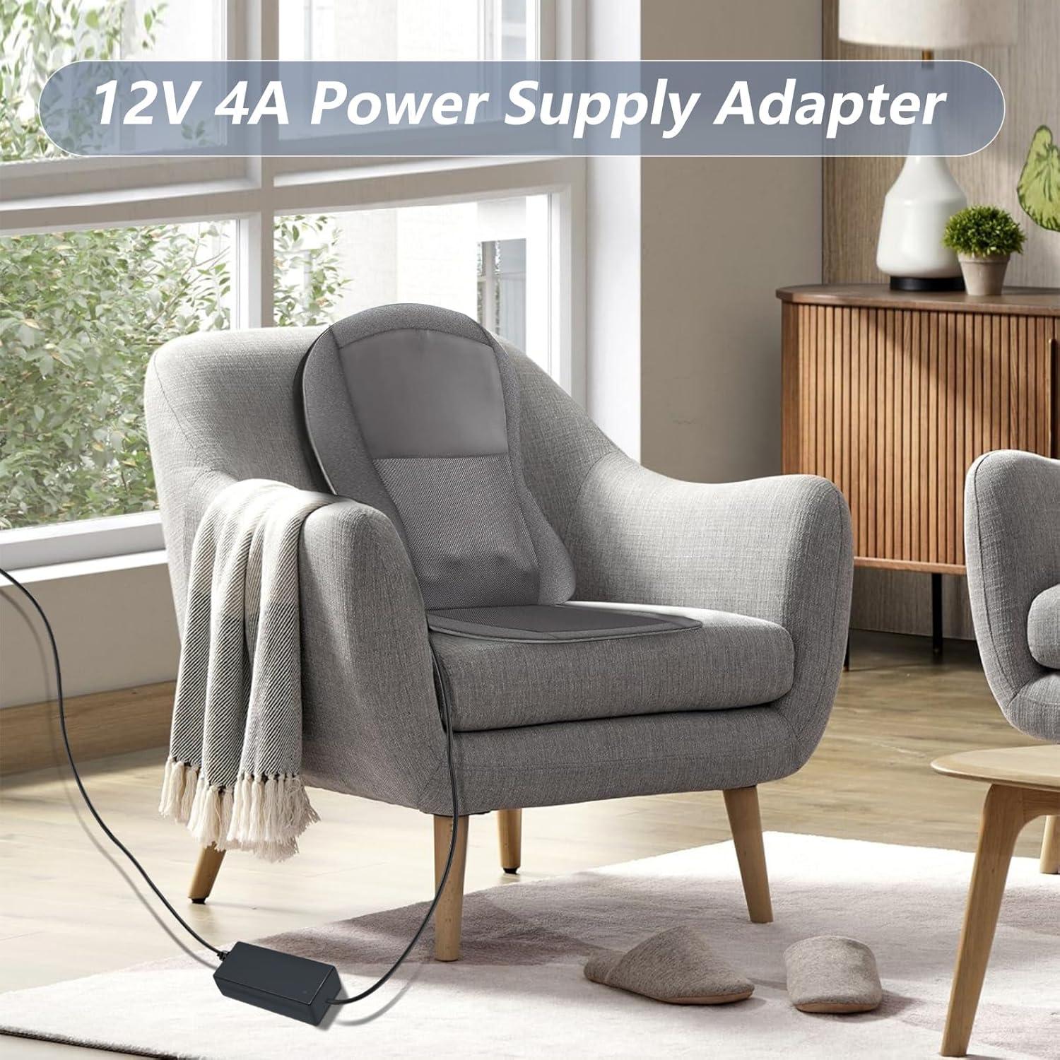 Fuente de Alimentación 12V 4A para Masajeador Snailax Nekteck