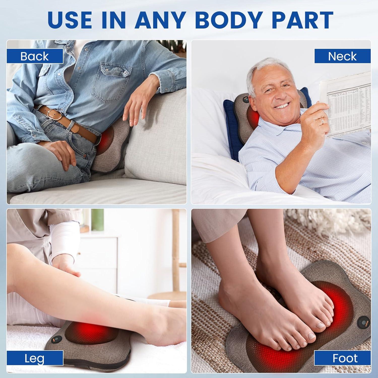 Masajeador Shiatsu Joyset para Cuello y Espalda con Calor