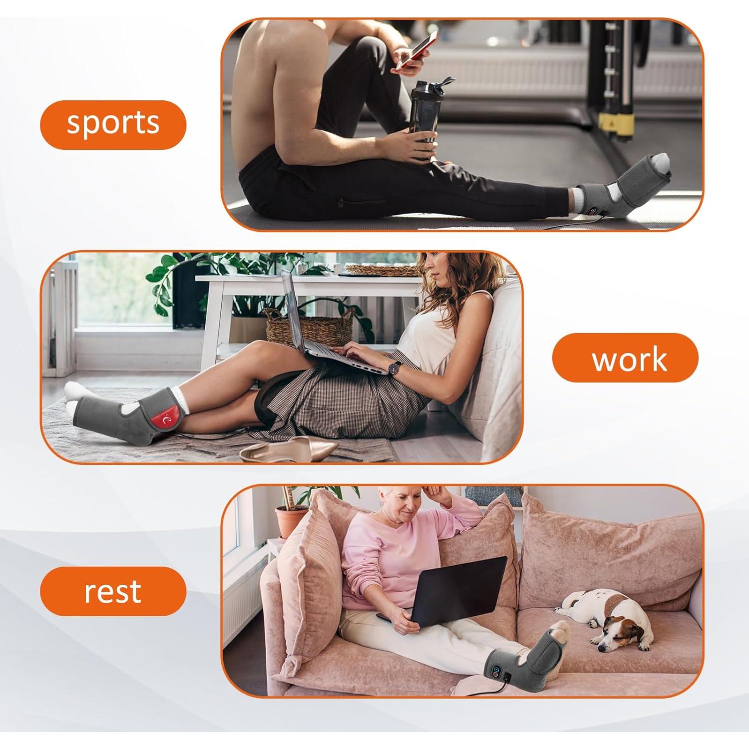 Almohadilla Calentadora Comfytemp para Alivio de Dolor en Pies