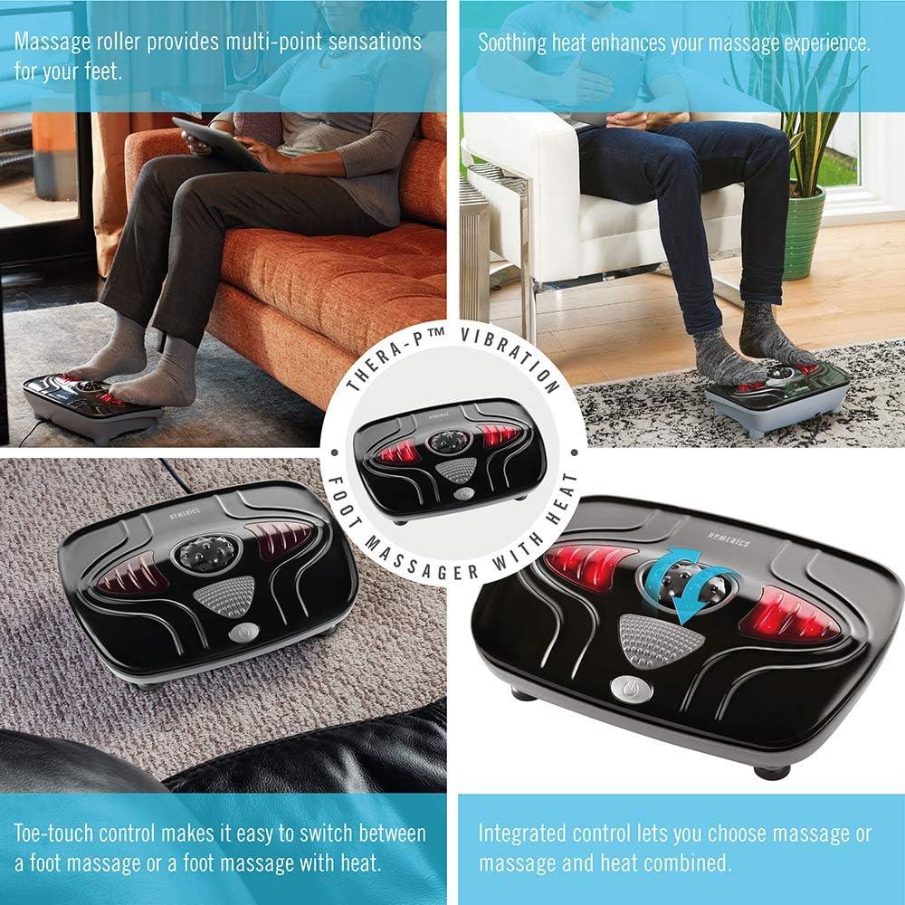 Masajeador de pies vibratorio HoMedics con calor - Portátil