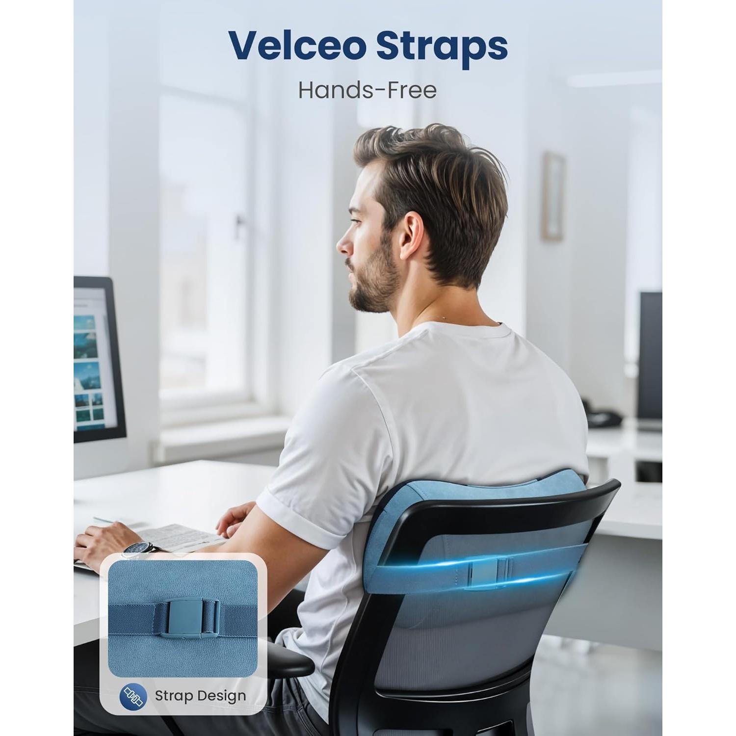 Masajeador de Cuello y Espalda Comfier CF-6419 con Calor 3D