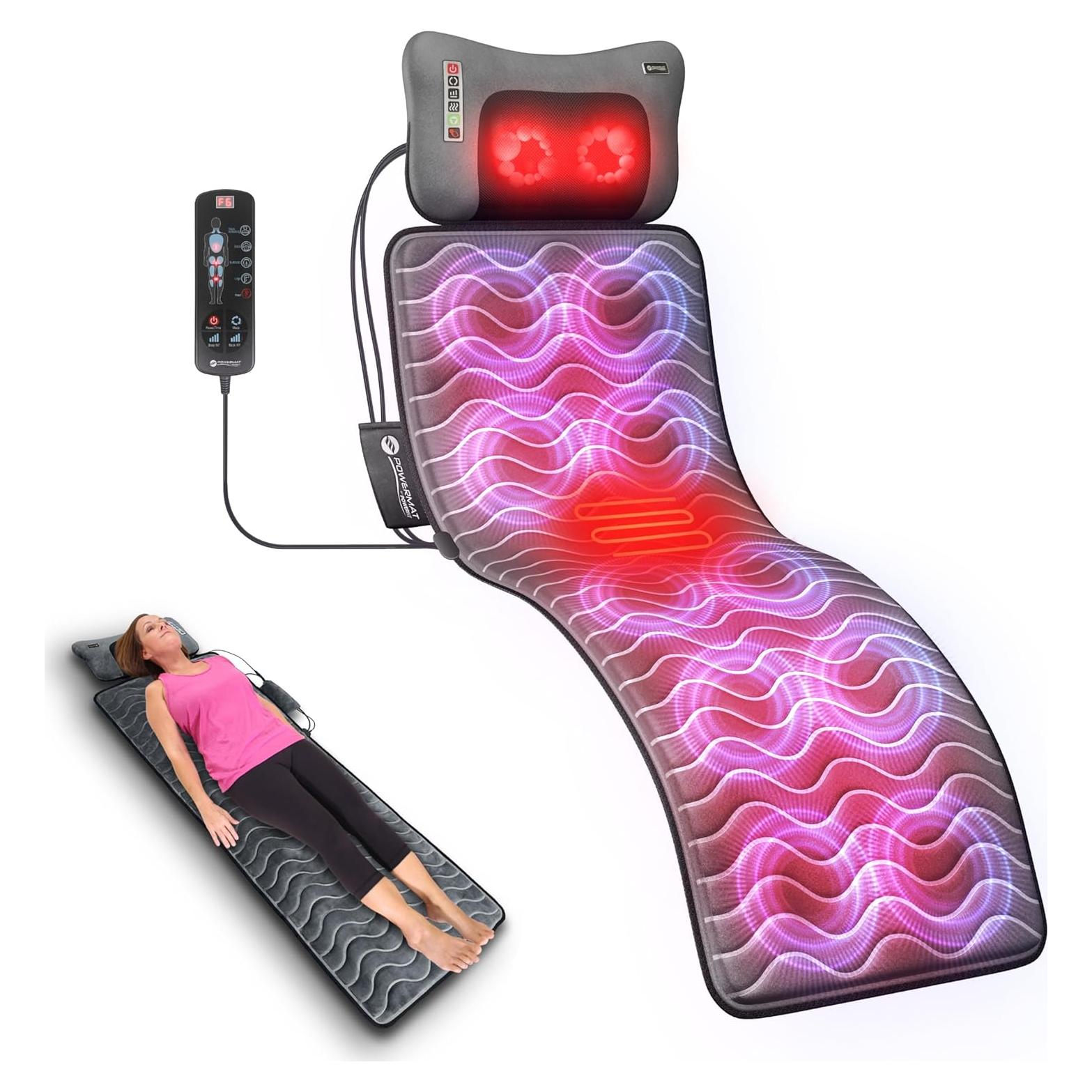 Esterilla de Masaje Powermat Powerfit con Almohada Desmontable