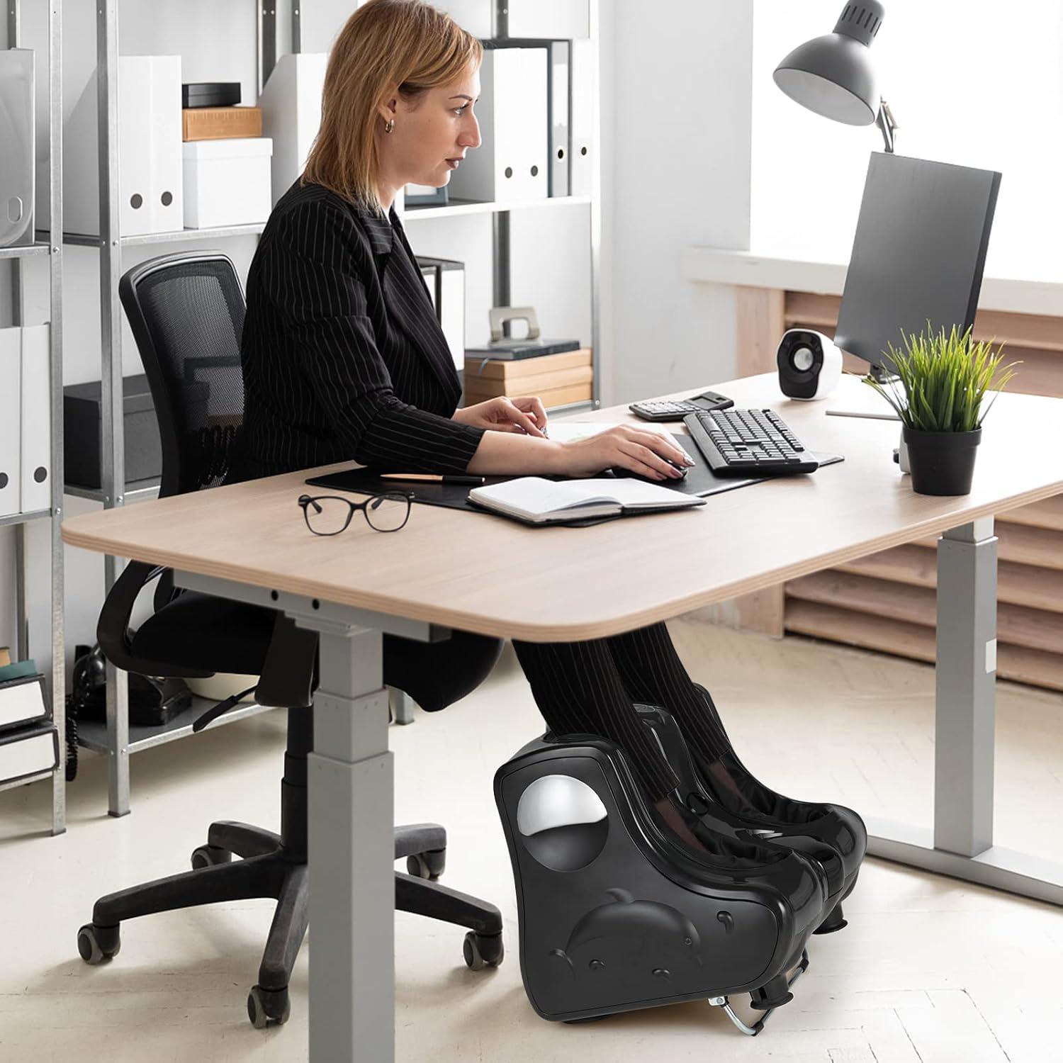 Masajeador eléctrico de pies y pantorrillas COSTWAY LMF-01 con calefacción y vibración