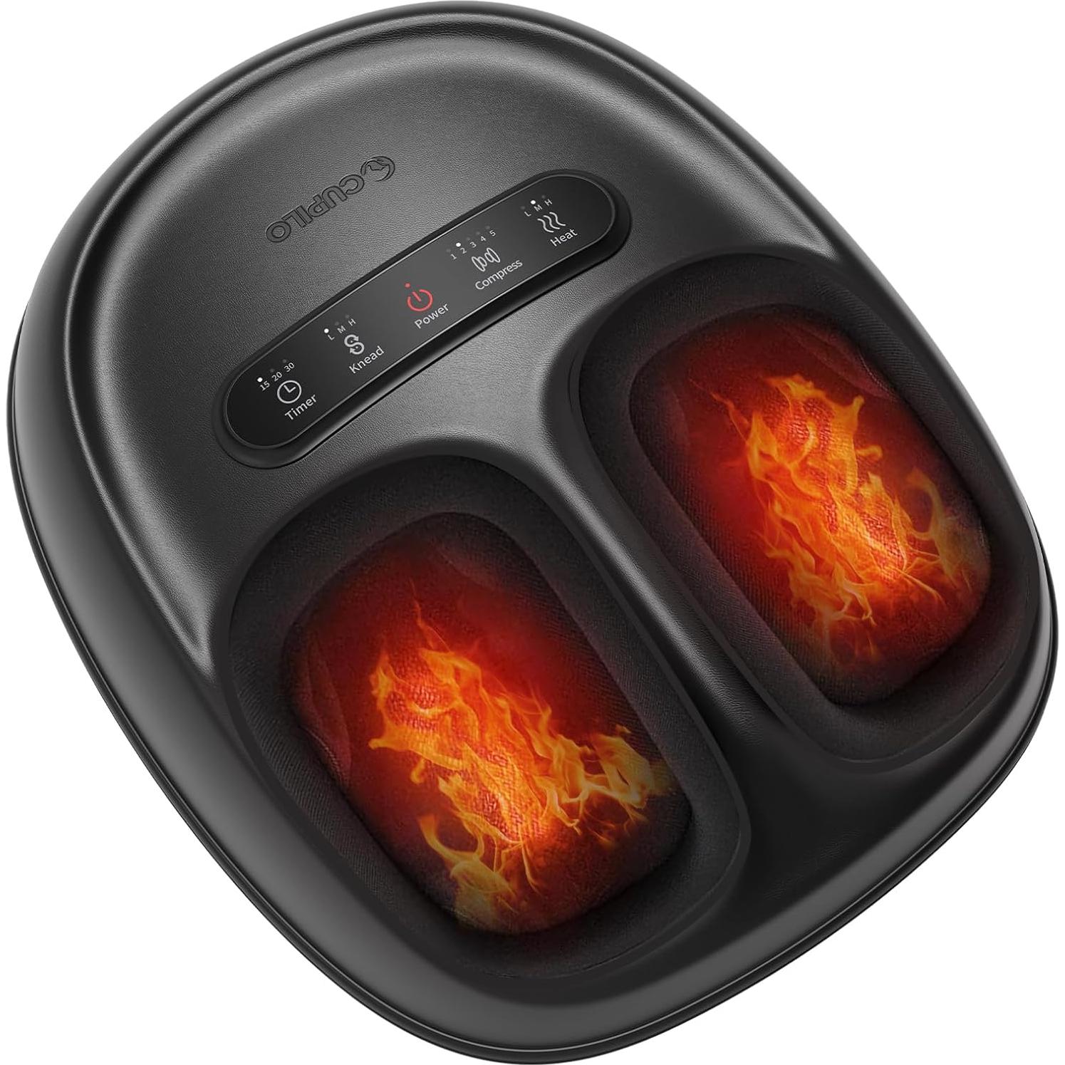 Masajeador de pies CuPiLo CPL-5551 con calor y compresión