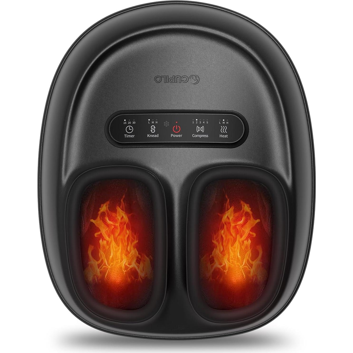 Masajeador de pies CuPiLo CPL-5551 con calor y compresión