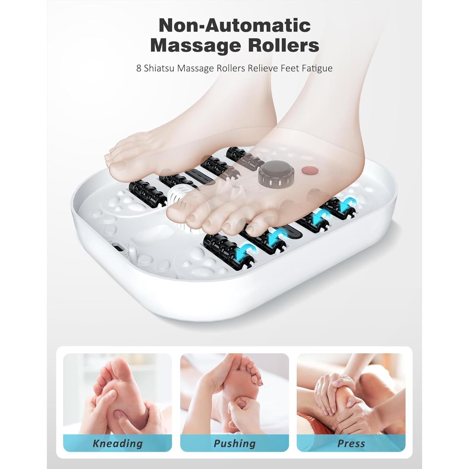 Bañera de Pies Colapsable SPA4PIEDS con Calor y Masaje