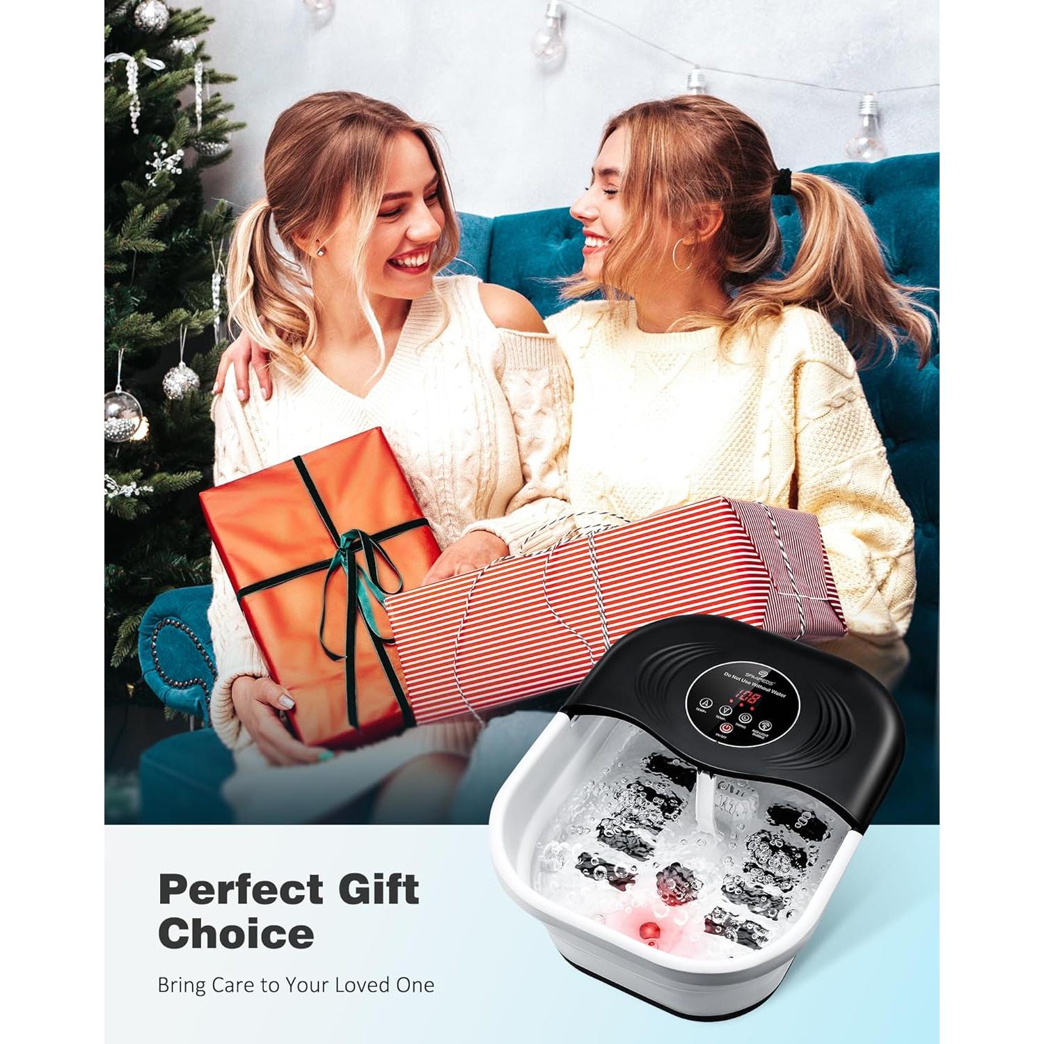 Bañera de Pies Colapsable SPA4PIEDS con Calor y Masaje