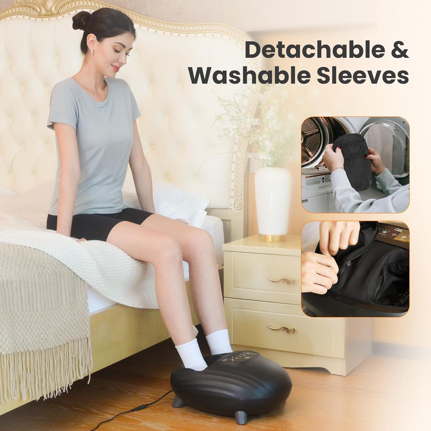 Masajeador de Pies Shiatsu CILI CL-5325 con Calor y Compresión