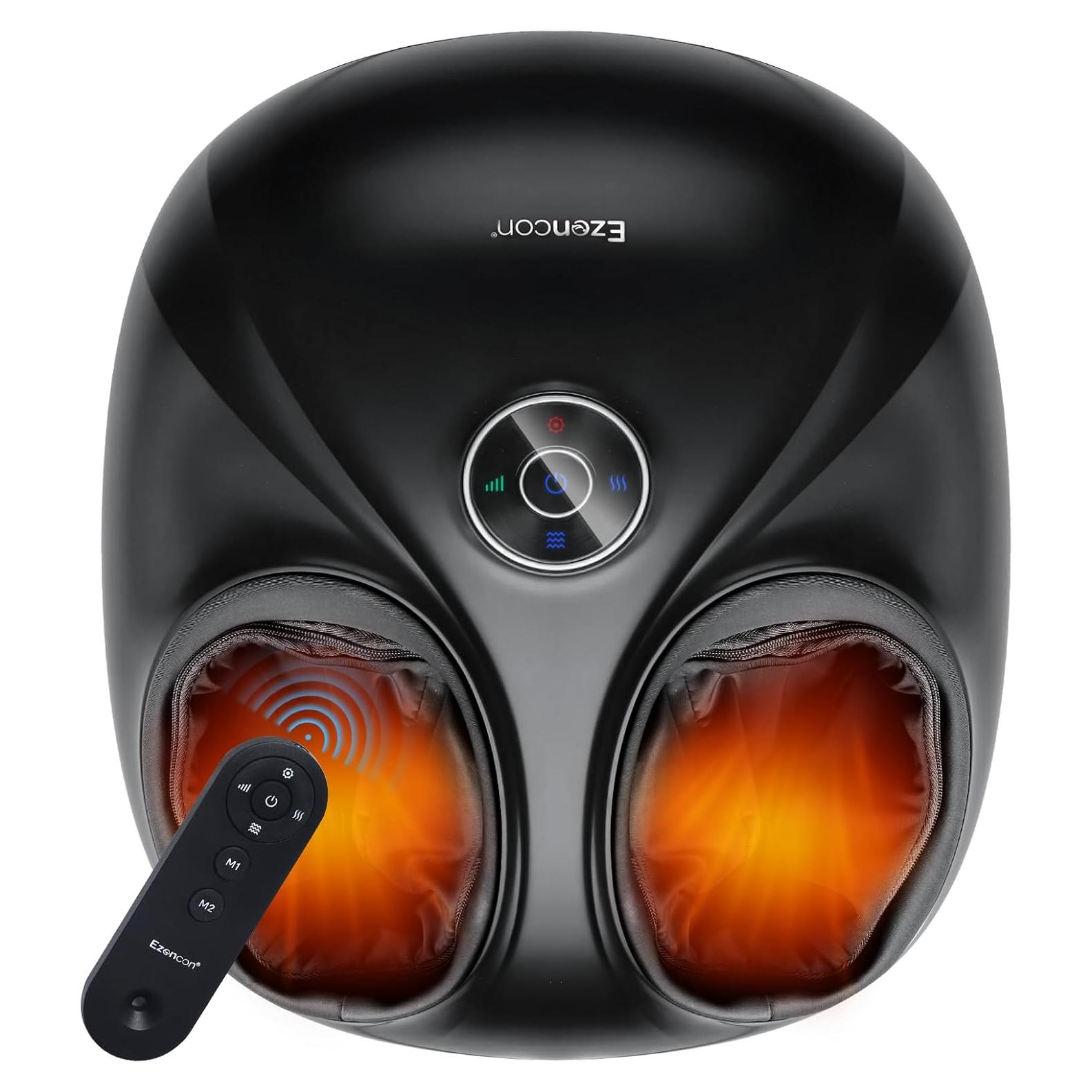 Masajeador de pies Ezencon FR-F68 Shiatsu con Calor y Control Remoto