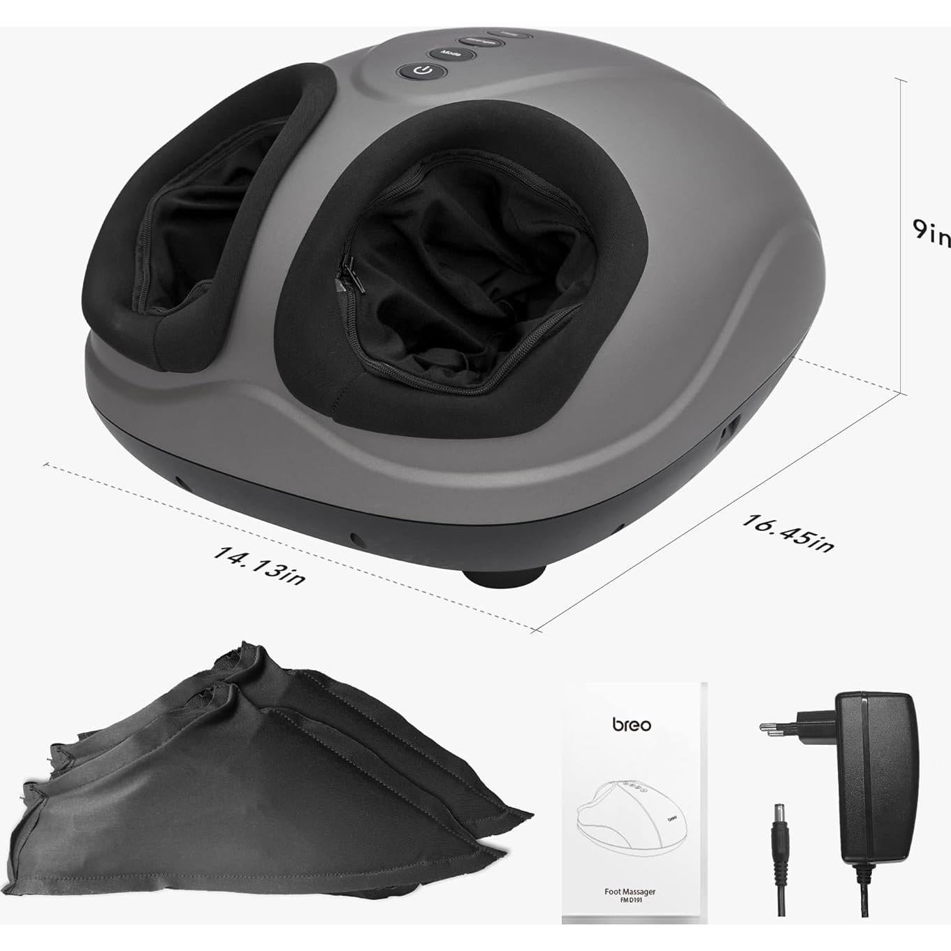 Masajeador de pies Breo FM D191 con calor y amasado profundo