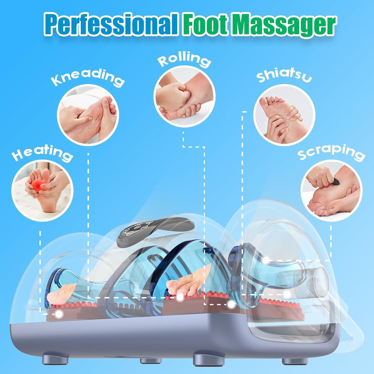 Masajeador de pies Shiatsu SLOTHMORE CO-1025 con calor