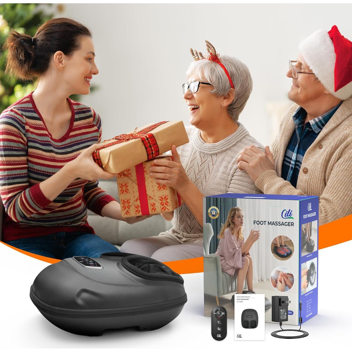 Masajeador de pies CILI CL-5225RC con calor y control remoto