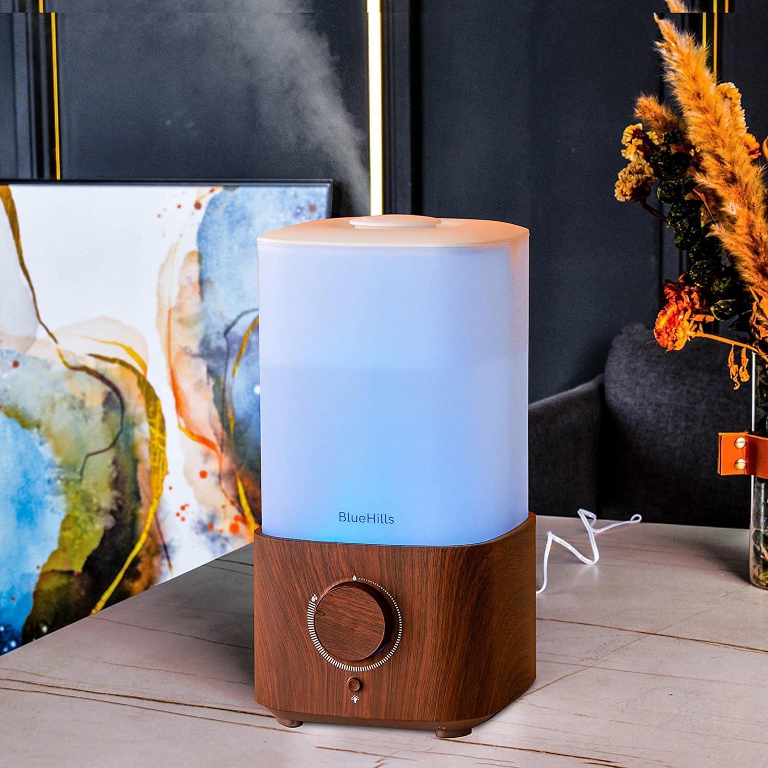 Difusor de Aceite Esencial BlueHills 2300ml con Luces LED