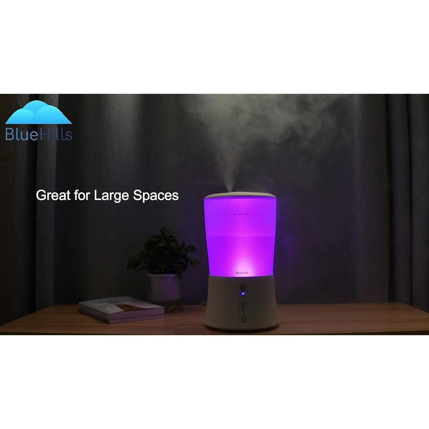 Difusor de Aceite Esencial BlueHills 2000ml Aromaterapia