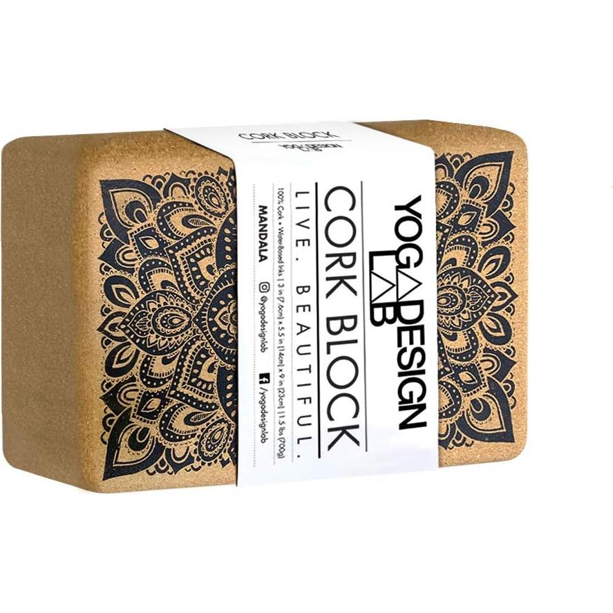 Bloque de Yoga de Corcho Yoga Design Lab - Ecológico 15x23cm
