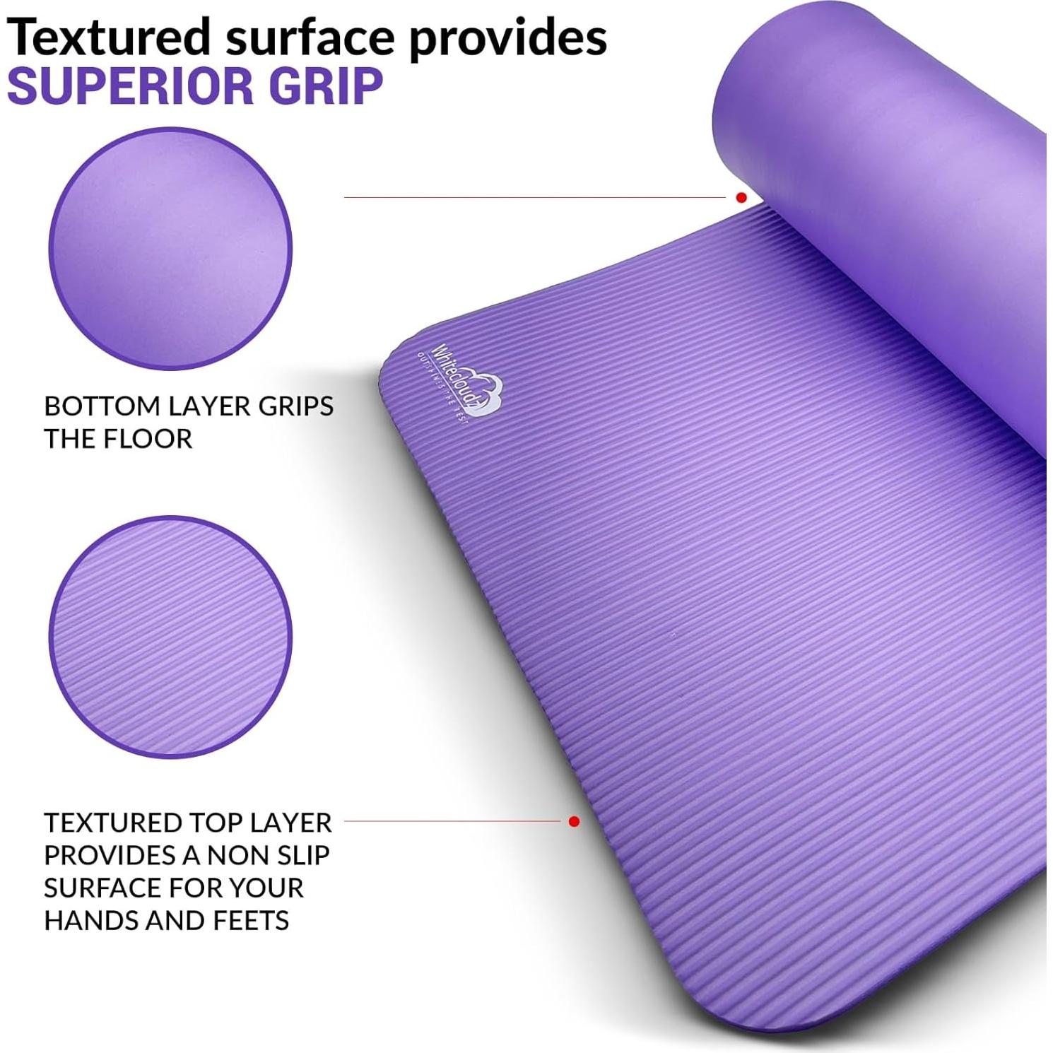 Kit de Yoga WHITECLOUDZ 7 Piezas - Esteras, Bloques, Toallas