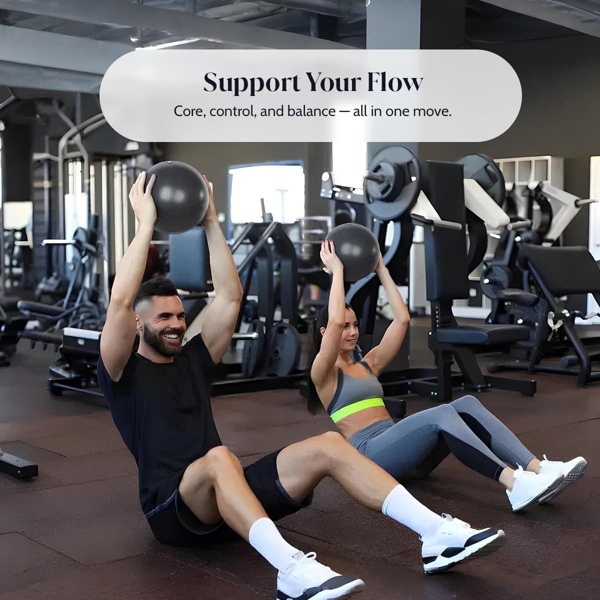 Kit de Pilates Facity - Anillo, Mini Pelota, 3 Bandas Resistencia