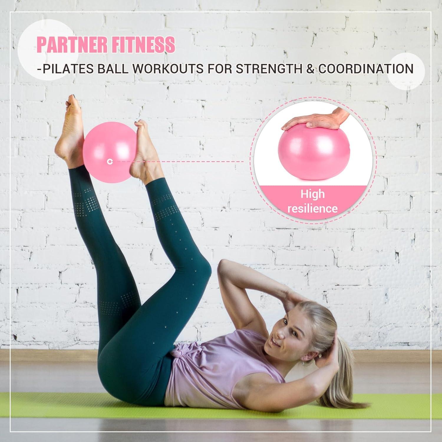 Juego de Anillo de Pilates JHMFDDSB PR-6 con Pelota y Bandas