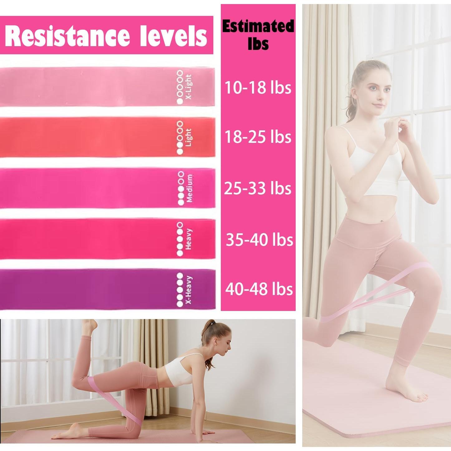 Conjunto de Pilates 17 Piezas SAMTKA con Anillo y Pelota