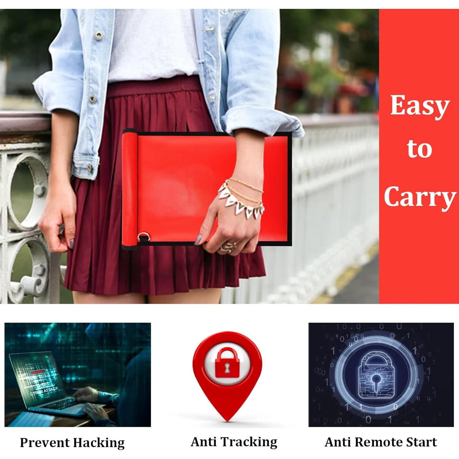 Bolsas Faraday Ohwekit 3 Piezas Protección Señal RFID