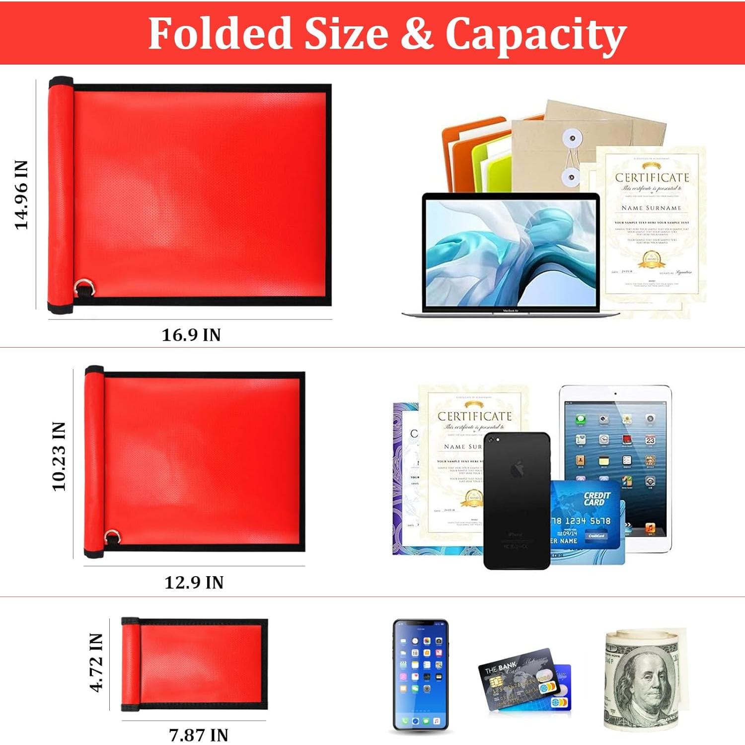 Bolsas Faraday Ohwekit 3 Piezas Protección Señal RFID