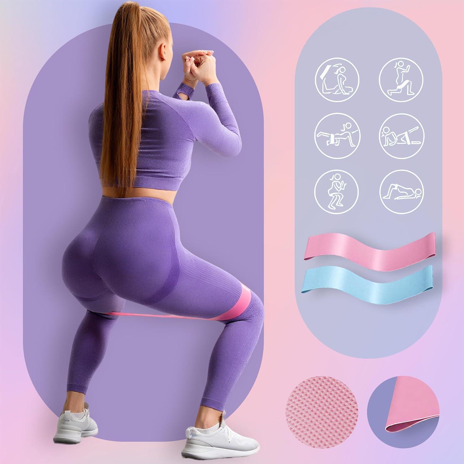 Juego de Pilates 13 Piezas Lulong YUJIA-2 Rosa