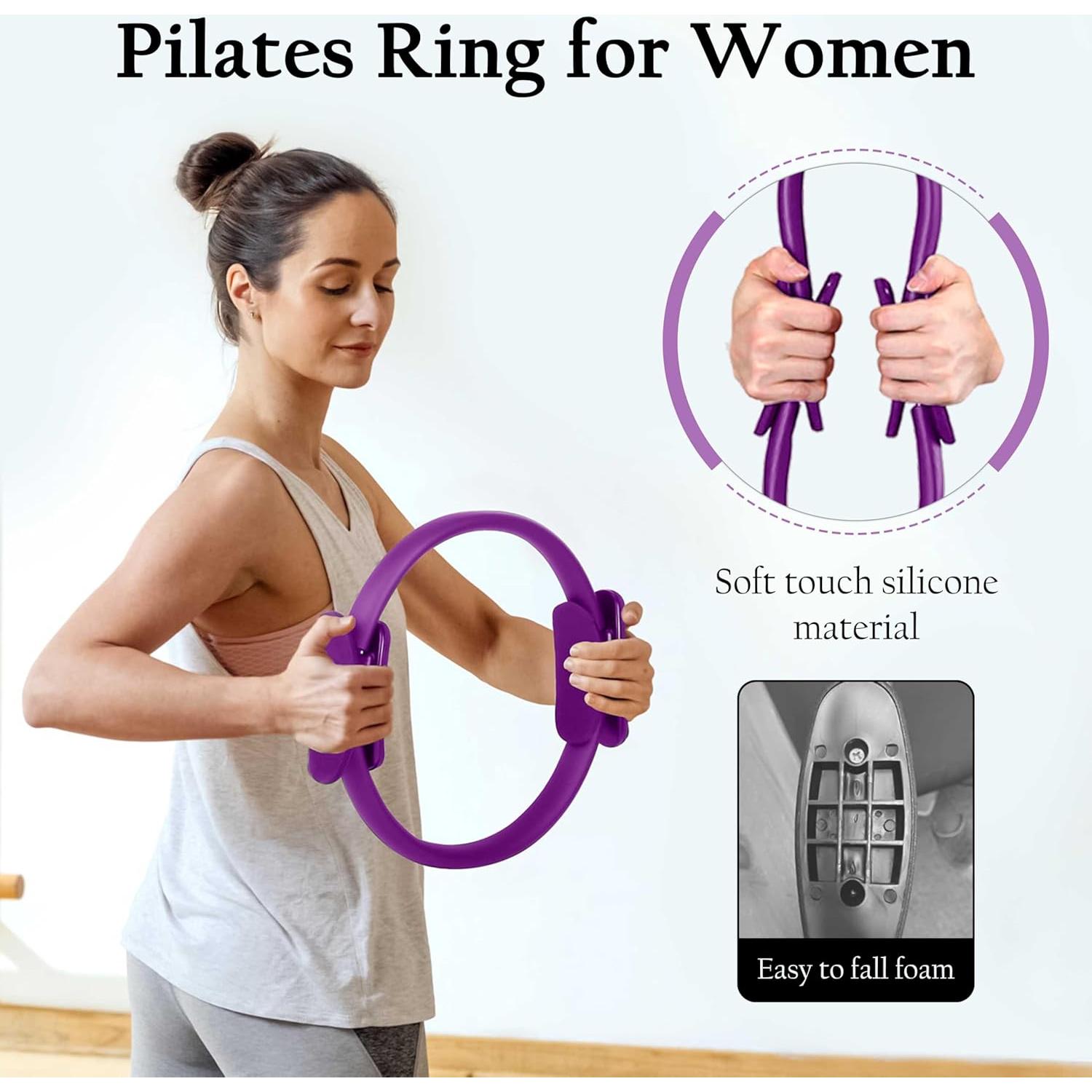 Juego de Anillo de Pilates Emporium Box 4 en 1 con Bandas y Pelota