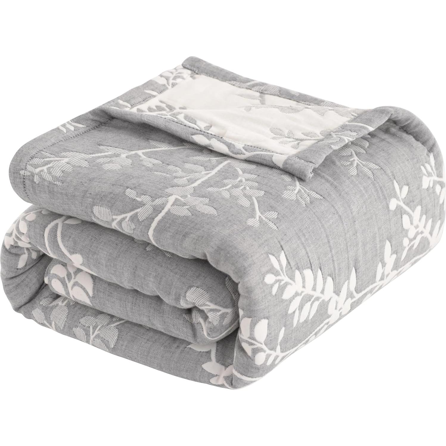 Manta de Muselina NTBAY King 269x234 cm Algodón Suave