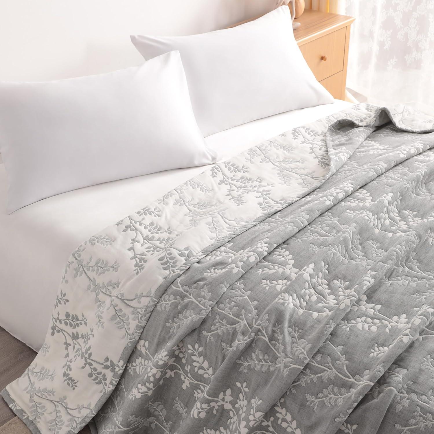 Manta de Muselina NTBAY King 269x234 cm Algodón Suave