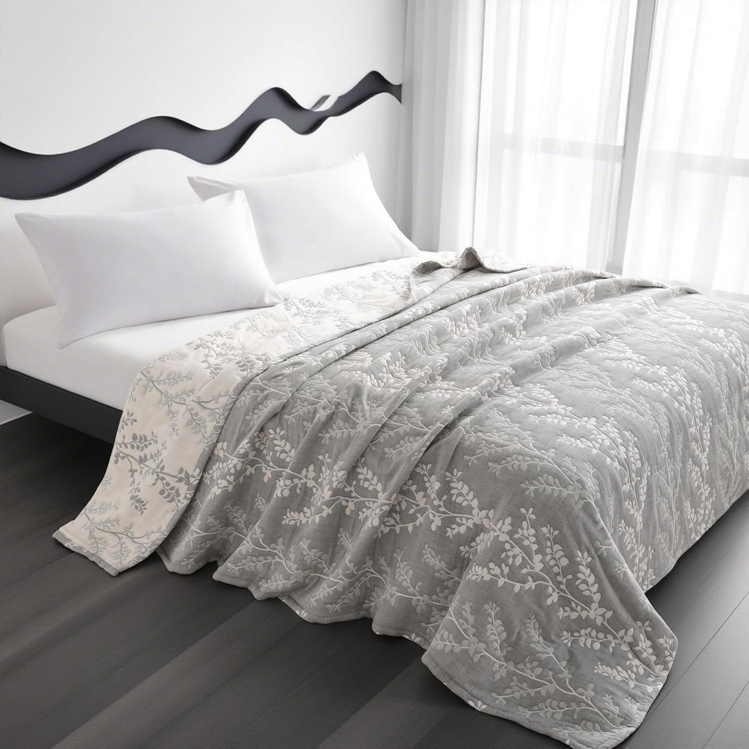 Manta de Muselina NTBAY King 269x234 cm Algodón Suave