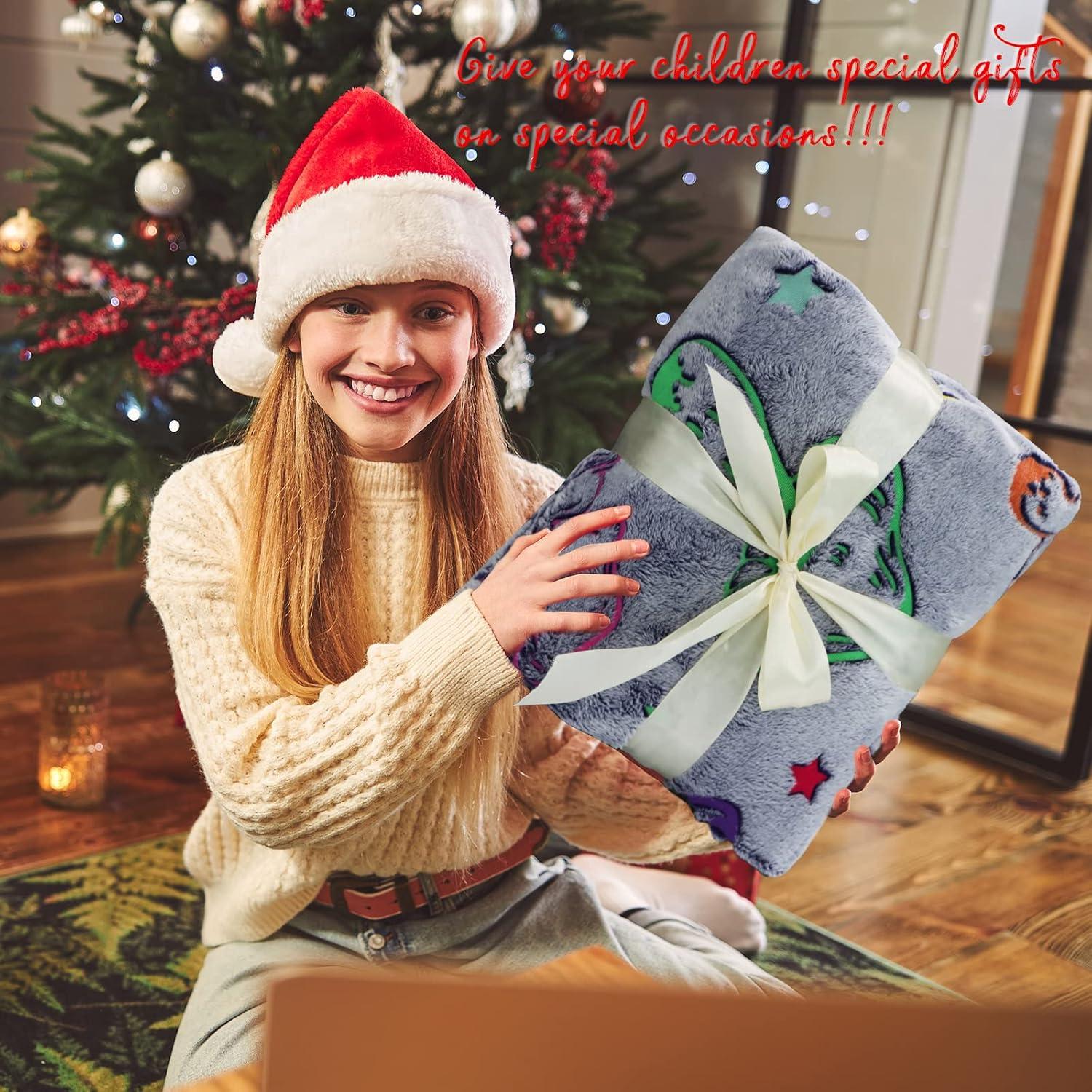 Manta de Hongo Brillante Gdindff 130x150 cm Suave y Colorida