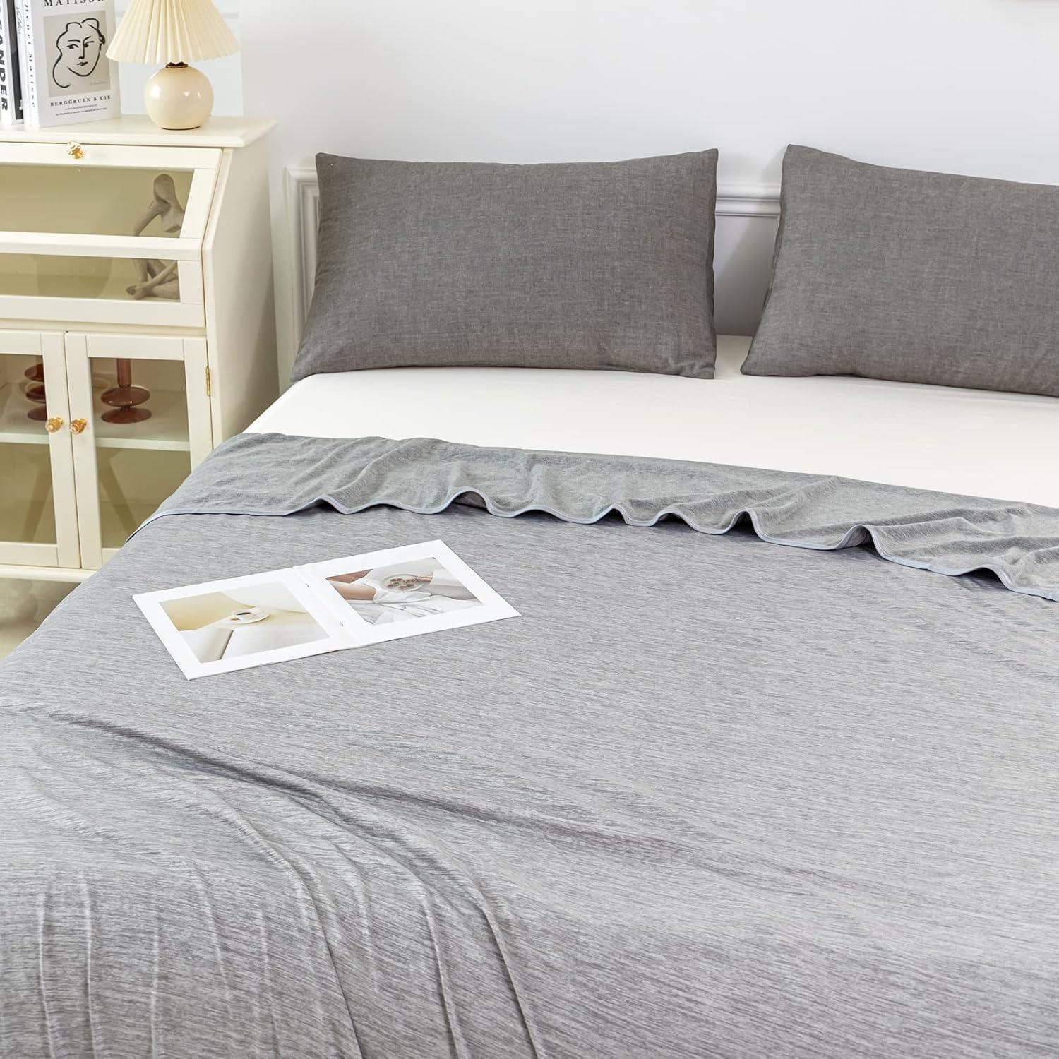 Manta Refrigerante Individual MUKKA 1.5x2.0m Q-Max 0.4 Gris