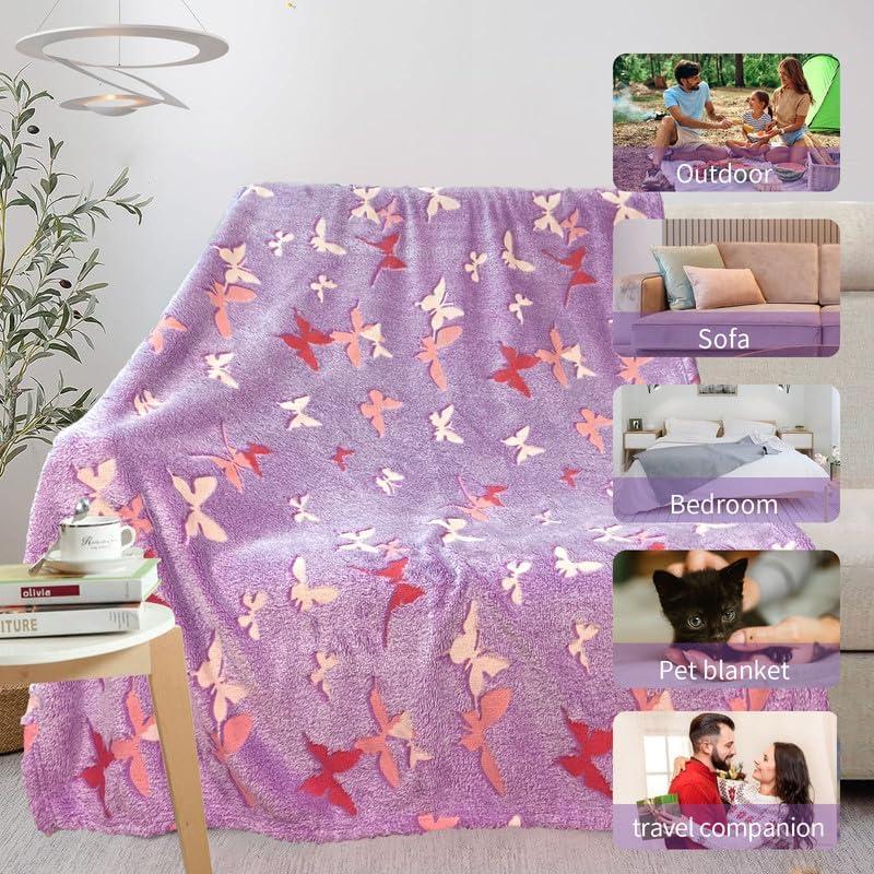 Manta de Tiro Mariposa COMFAR 127x152cm Suave y Transpirable