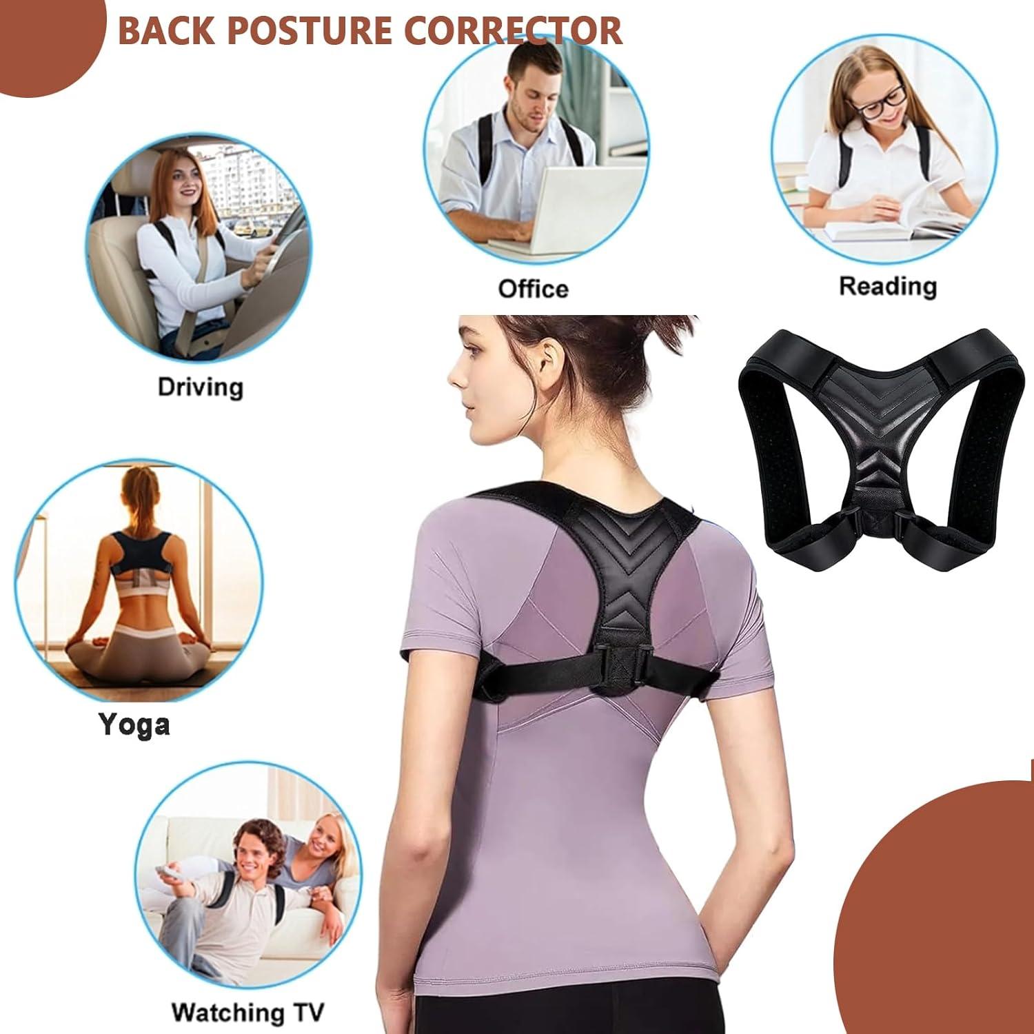 Corrector de Postura Reatowrol Ajustable para Espalda y Cuello