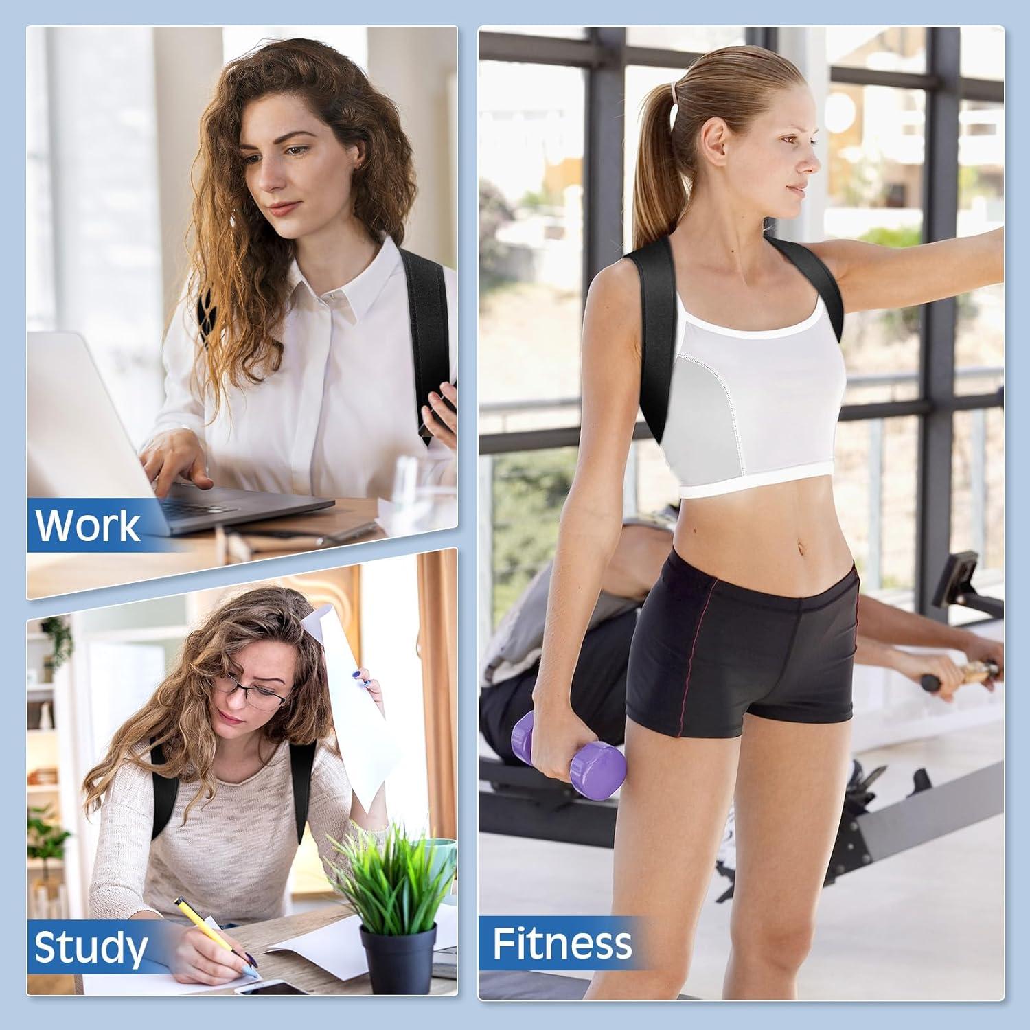 Corrector de Postura Sundpik Ajustable para Espalda - Negro