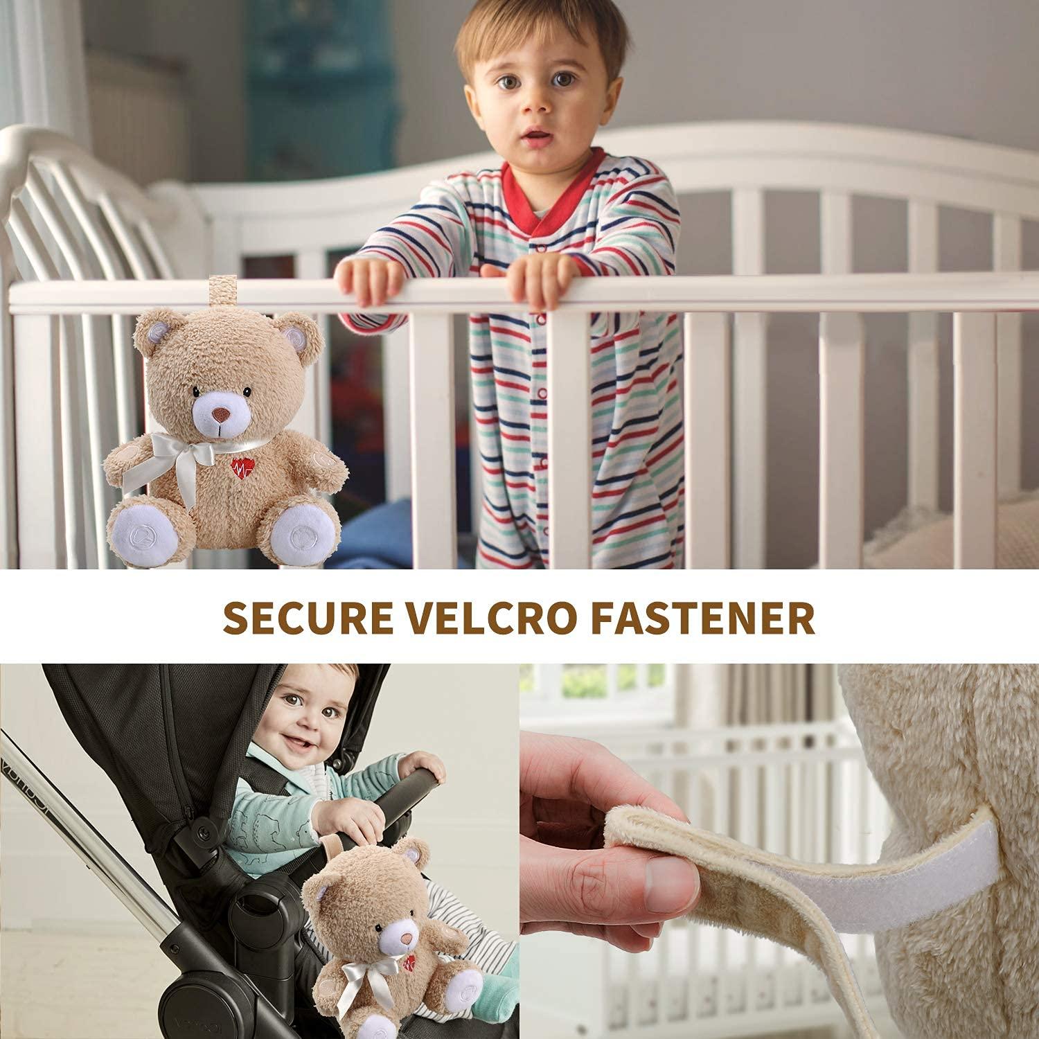 Osito Dormilón BEREST con Sensor de Llanto y Luz Nocturna